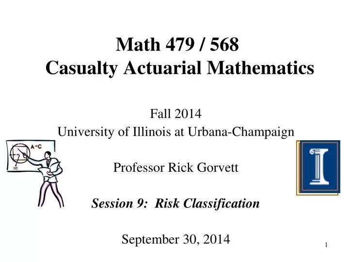 math 479 568 casualty actuarial mathematics