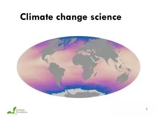 Climate change science