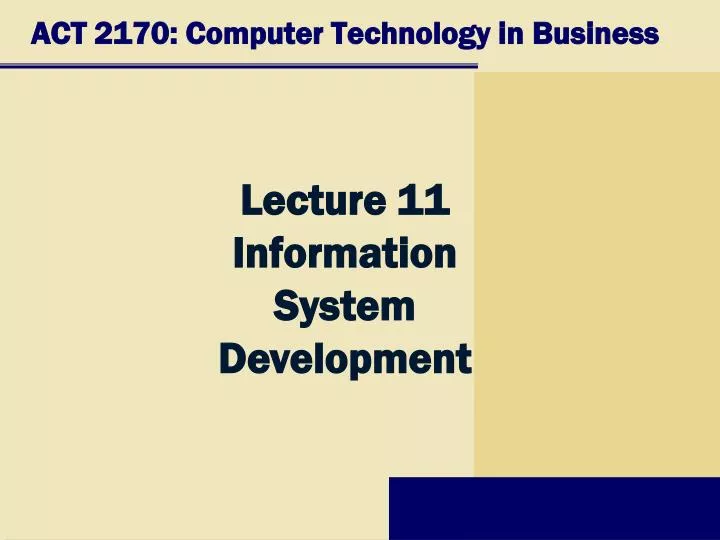 act 2170 computer technology in business