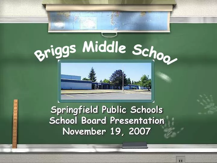 springfield public schools school board presentation november 19 2007