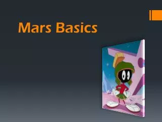 Mars Basics