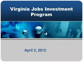 Virginia Jobs Investment Program