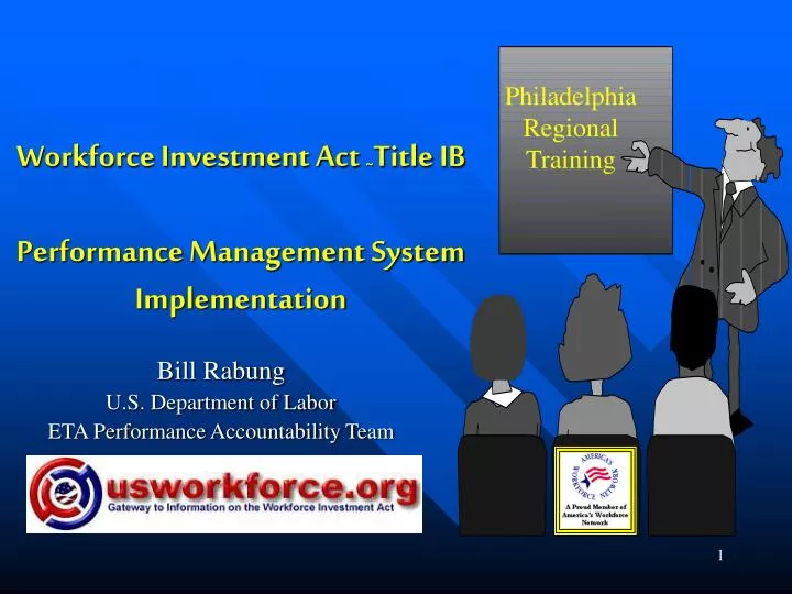workforce investment act title ib performance management system implementation