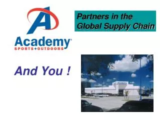 Partners in the Global Supply Chain