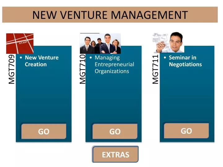 new venture management