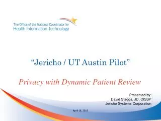 “Jericho / UT Austin Pilot”