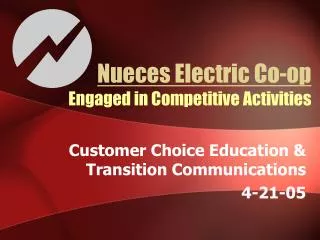 Nueces Electric Co-op Engaged in Competitive Activities