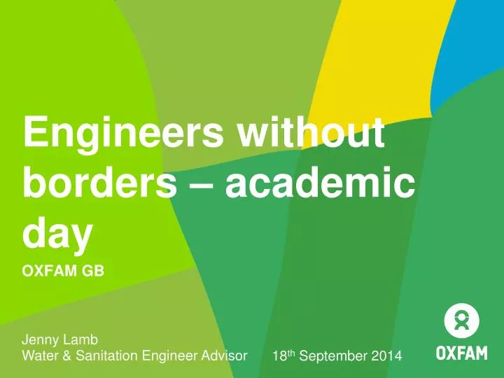 engineers without borders academic day