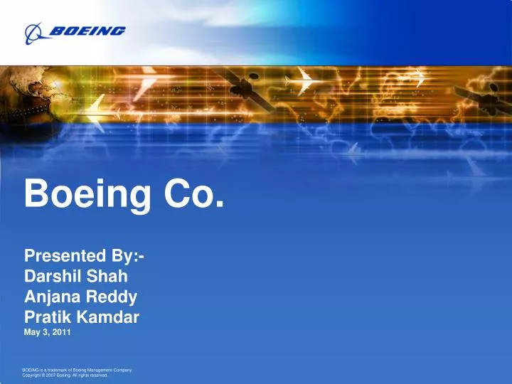 boeing co