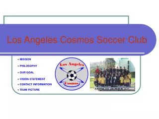 Los Angeles Cosmos Soccer Club