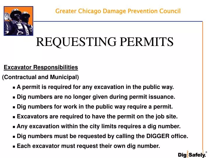 requesting permits