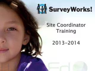 Site Coordinator Training 2013-2014