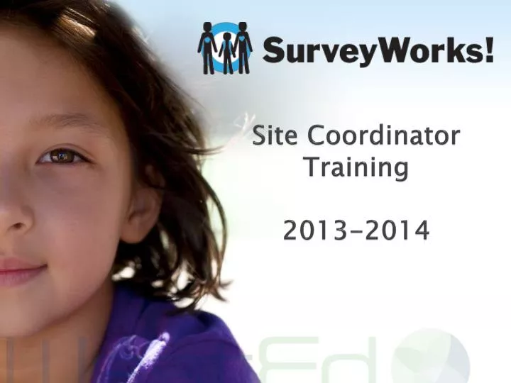 site coordinator training 2013 2014
