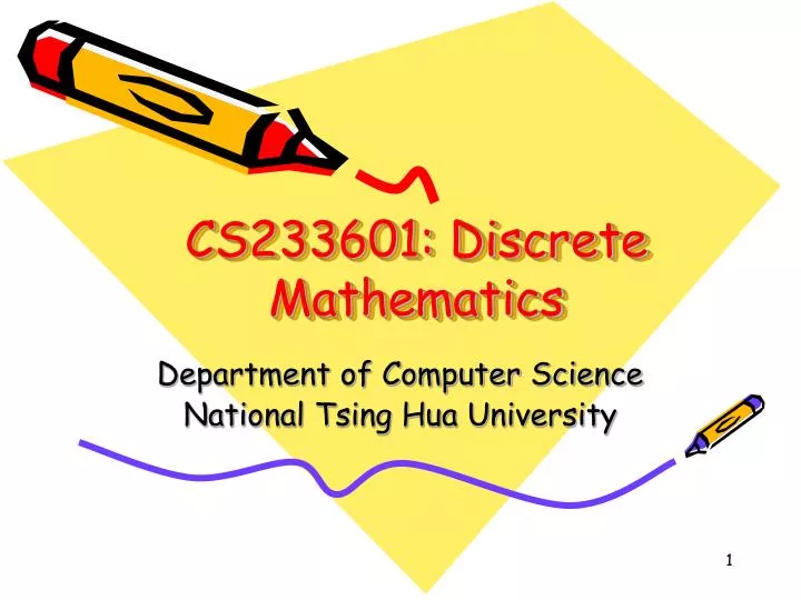 cs233601 discrete mathematics