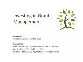 Investing in Grants Management