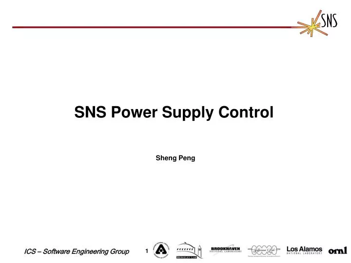 sns power supply control