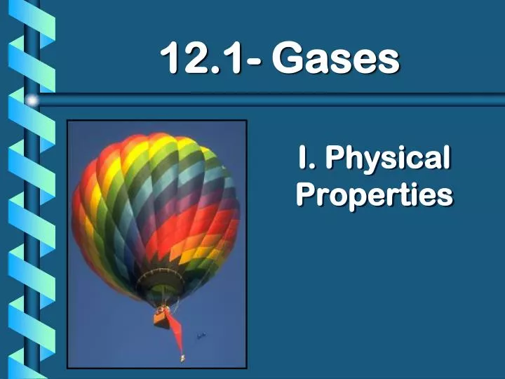 12 1 gases