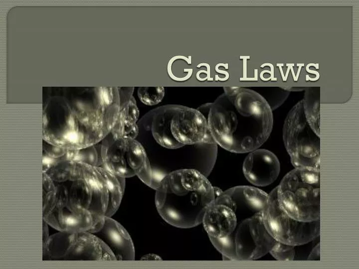 gas laws