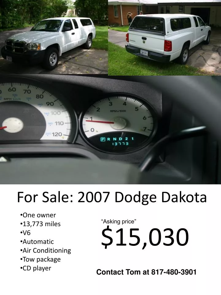for sale 2007 dodge dakota