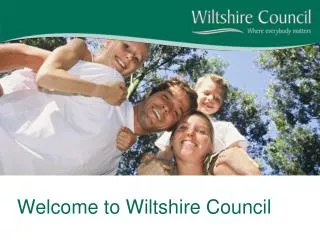 Welcome to Wiltshire Council