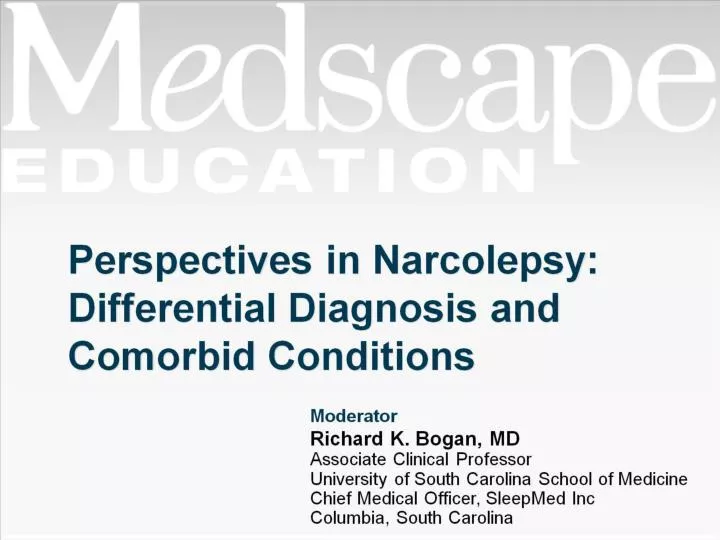 perspectives in narcolepsy differential diagnosis and comorbid conditions