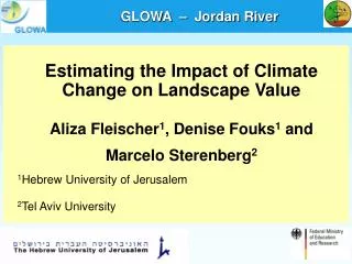 Estimating the Impact of Climate Change on Landscape Value