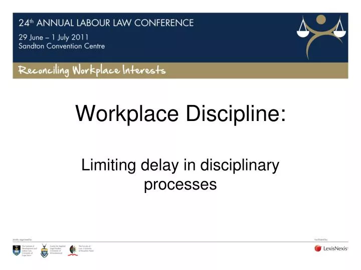 workplace discipline