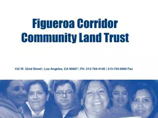 Figueroa Corridor Community Land Trust