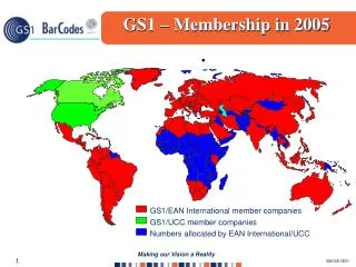 GS1/EAN International member companies