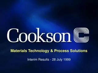 Materials Technology &amp; Process Solutions