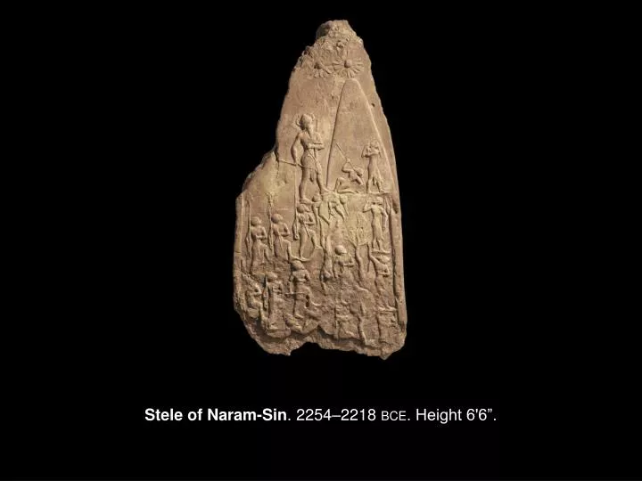 stele of naram sin 2254 2218 bce height 6 6