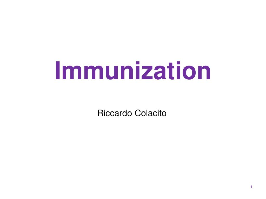 PPT - Immunization PowerPoint Presentation, free download - ID:5766868