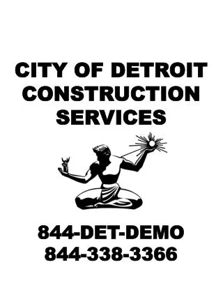 CITY OF DETROIT CONSTRUCTION SERVICES