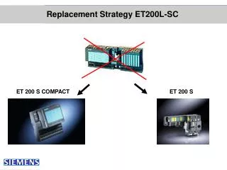 Replacement Strategy ET200L-SC