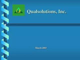 Qualsolutions, Inc.