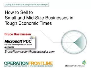 How to Sell to Small and Mid-Size Businesses in Tough Economic Times