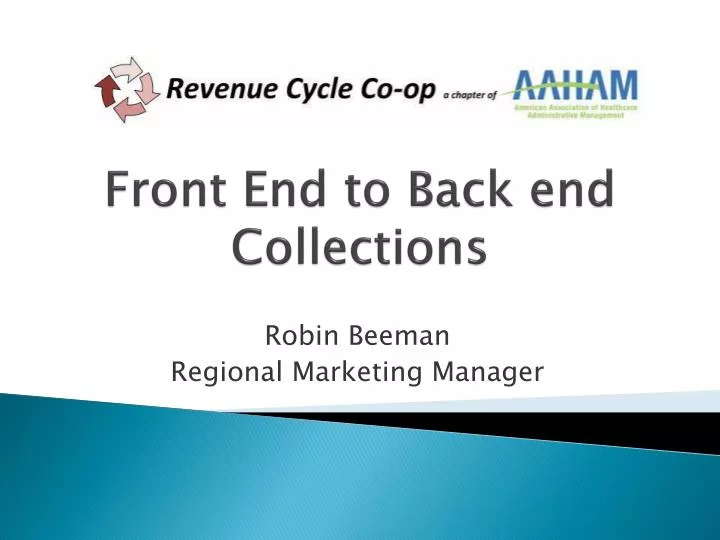 front end to back end collections