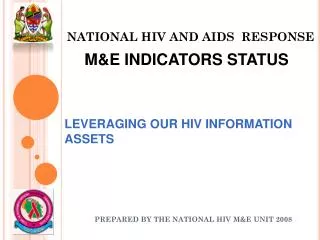 NATIONAL HIV AND AIDS RESPONSE