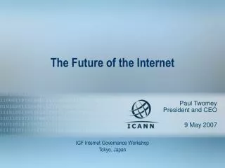 The Future of the Internet