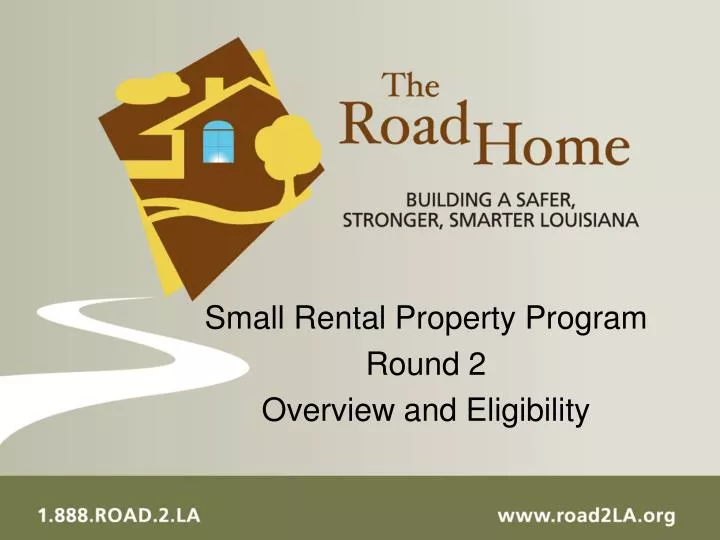 small rental property program round 2 overview and eligibility