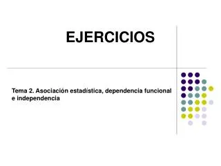 ejercicios