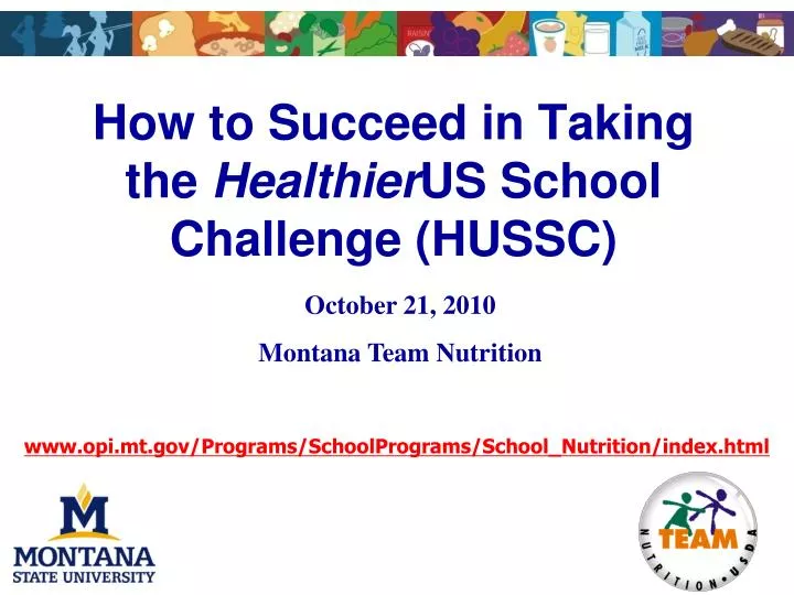 how to succeed in taking the healthier us school challenge hussc