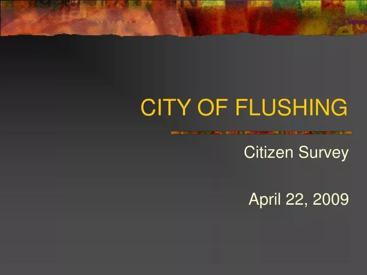 city of flushing