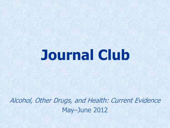 journal club