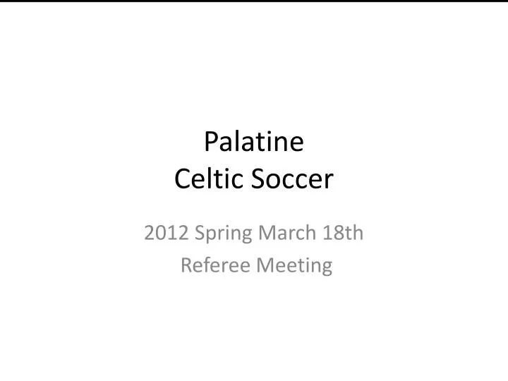 palatine celtic soccer