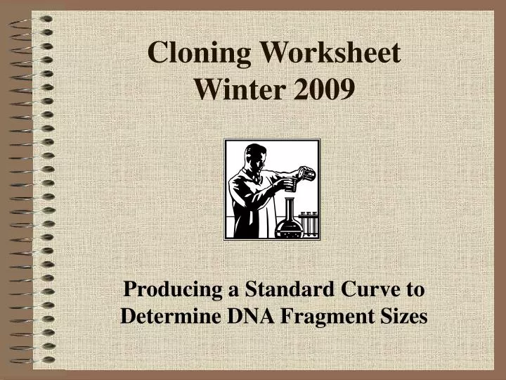 cloning worksheet winter 2009