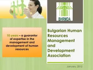 Bulgarian Human Resources Management and Development Association