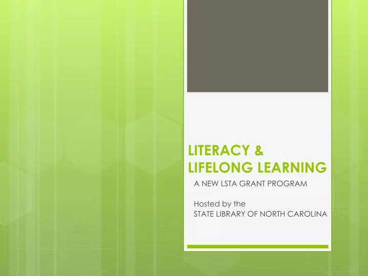 literacy lifelong learning