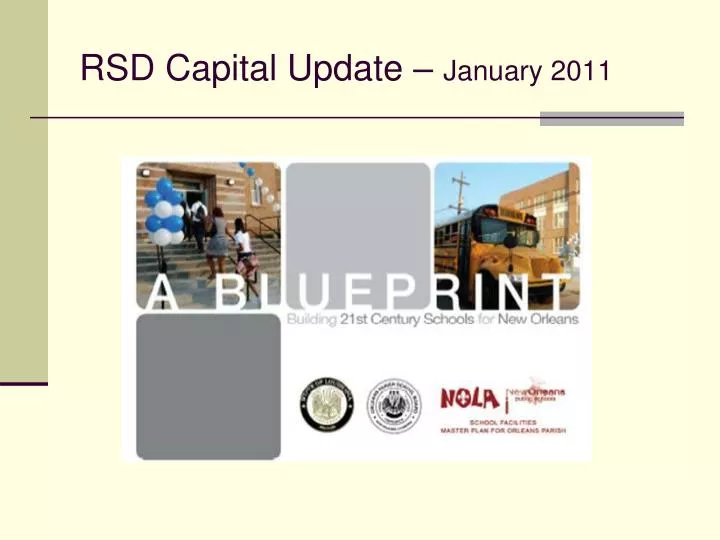 rsd capital update january 2011