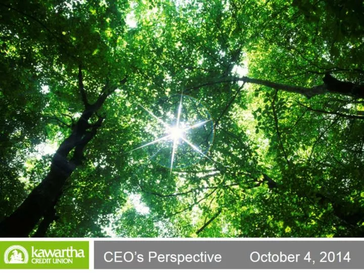 ceo s perspective october 4 2014